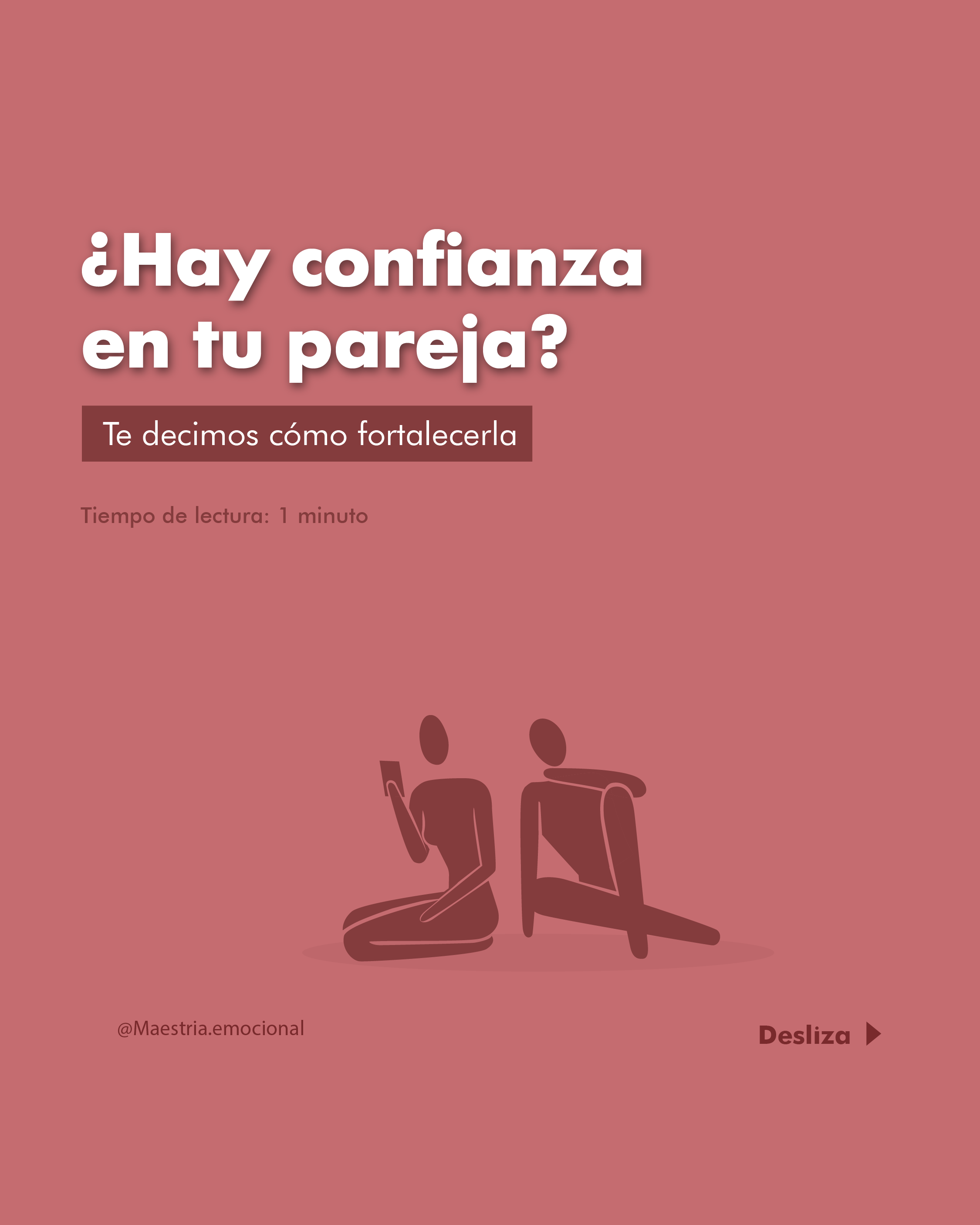 ¿Hay confianza en tu pareja? Te decimos cómo fortalecerla