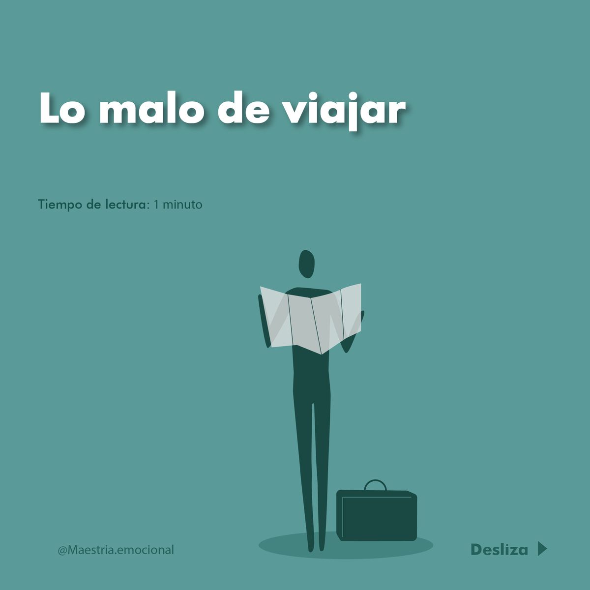 Lo malo de viajar.