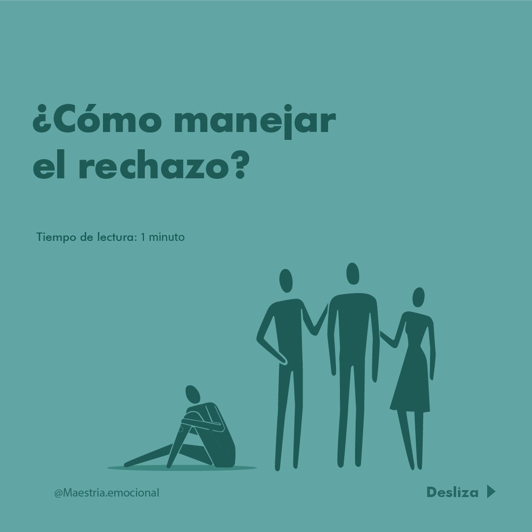 ¿Cómo manejar el rechazo?